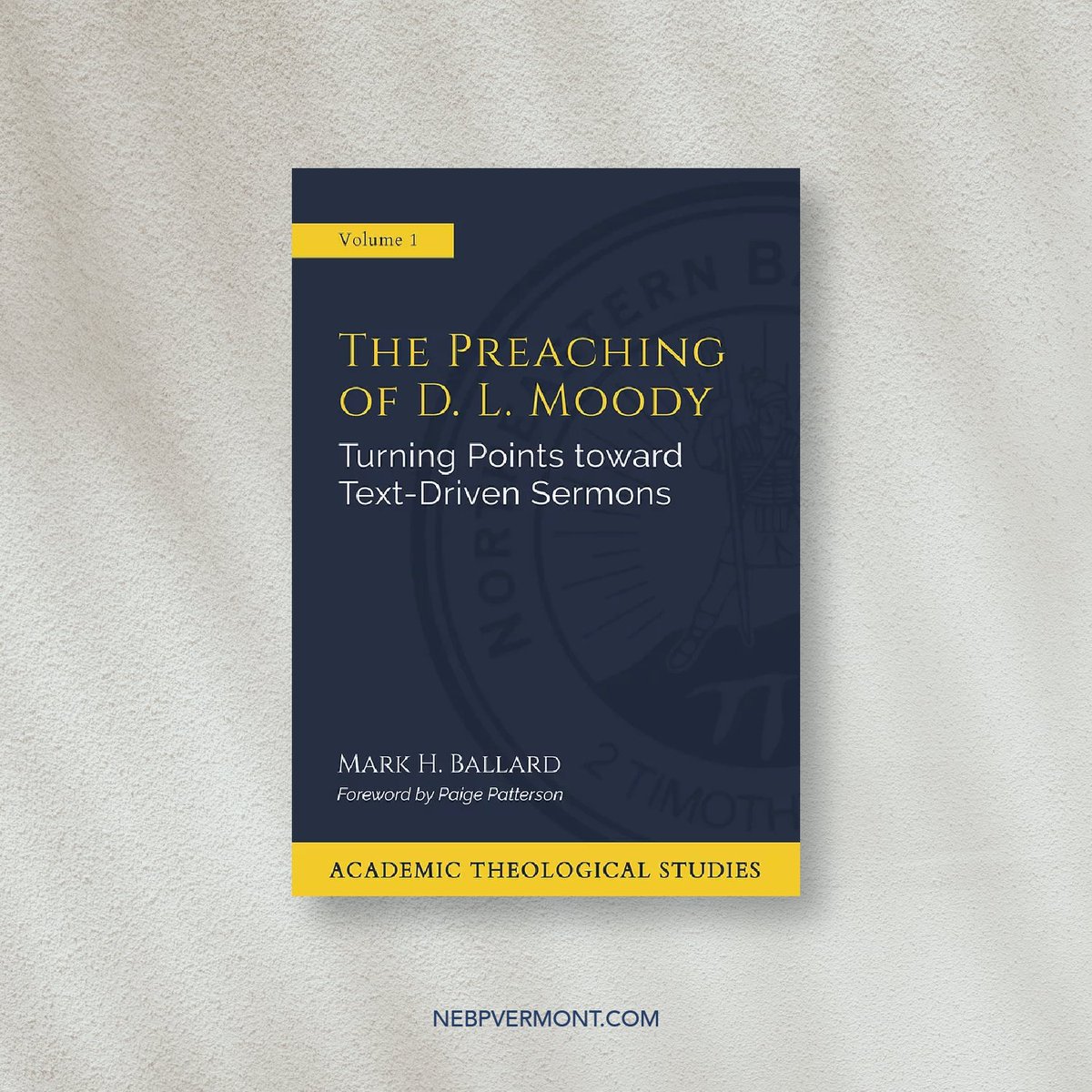 While much has been written about D.L. Moody, very little has been published about his preaching. In this volume, Mark Ballard exposes a little-known fact. Though Moody began as a topical speaker, he became a text-driven preacher in his later years.

More: nebpvermont.com