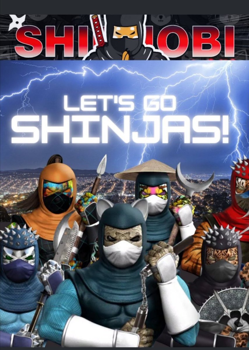 Inlovee73's tweet photo. @zachhumphries #SHINJA #SHIBNOBI $SHINJA
#SHIBNOBI_WALLET
#Shibnobigaming
#SHIBNOBI_BLOCKCHAIN
#SHINJASEASON
#SHIBNOBI_STUDIOS
#SHIBNOBI_SOFTWARE
#SHINJAISTHENEXT1000x
#SHIBNOBI_DOJOSWAP
#BitgetlistsSHINJA
#SHIBNOBI_DOJOVERSE
@Shib_nobi @ShibnobiStrong https://t.co/JQwvJbOrGs