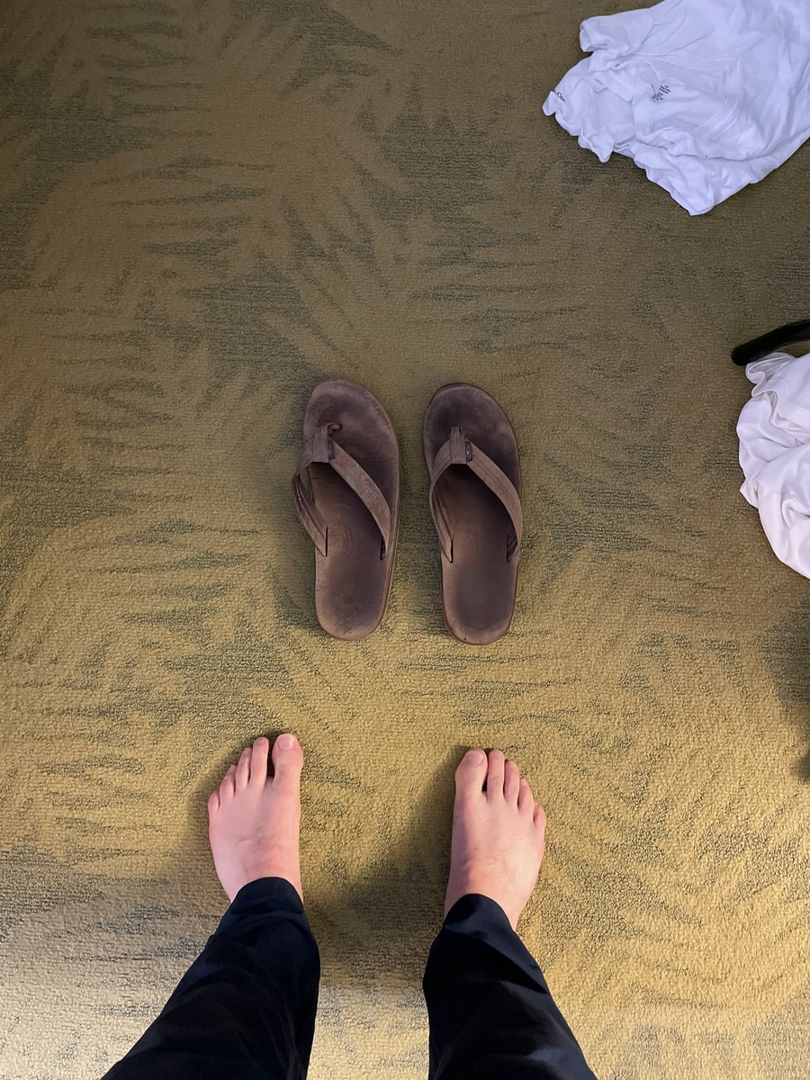 I’ve had some brutal packing snafus but two right flip flops for a week in Hawaii is quite the miss