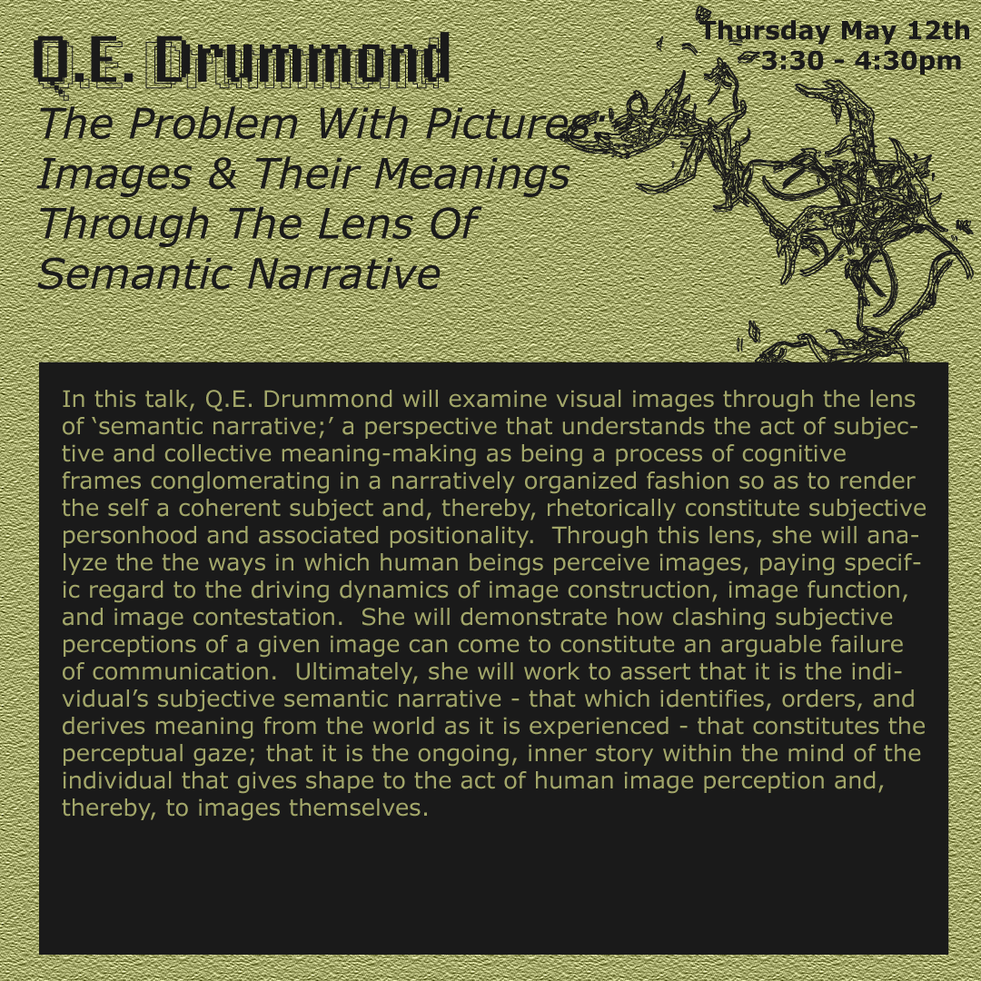 failureconf's tweet photo. The third panel of this year’s conference, “More-than-human ethics”. This panel deals with themes of images as glitch, failure as glitch, and the metaphor of the ‘leak’ in relation to the internet and includes three panelists: Khadija Aziz, Amelle Margaron, and Q.E Drummond.🌿 https://t.co/7pYmX01dZg