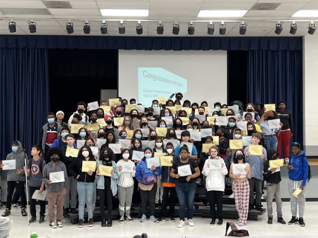 Congratulations to our 6th, 7th and 8th grade 3rd quarter honor roll students!  We’re so proud of you!!