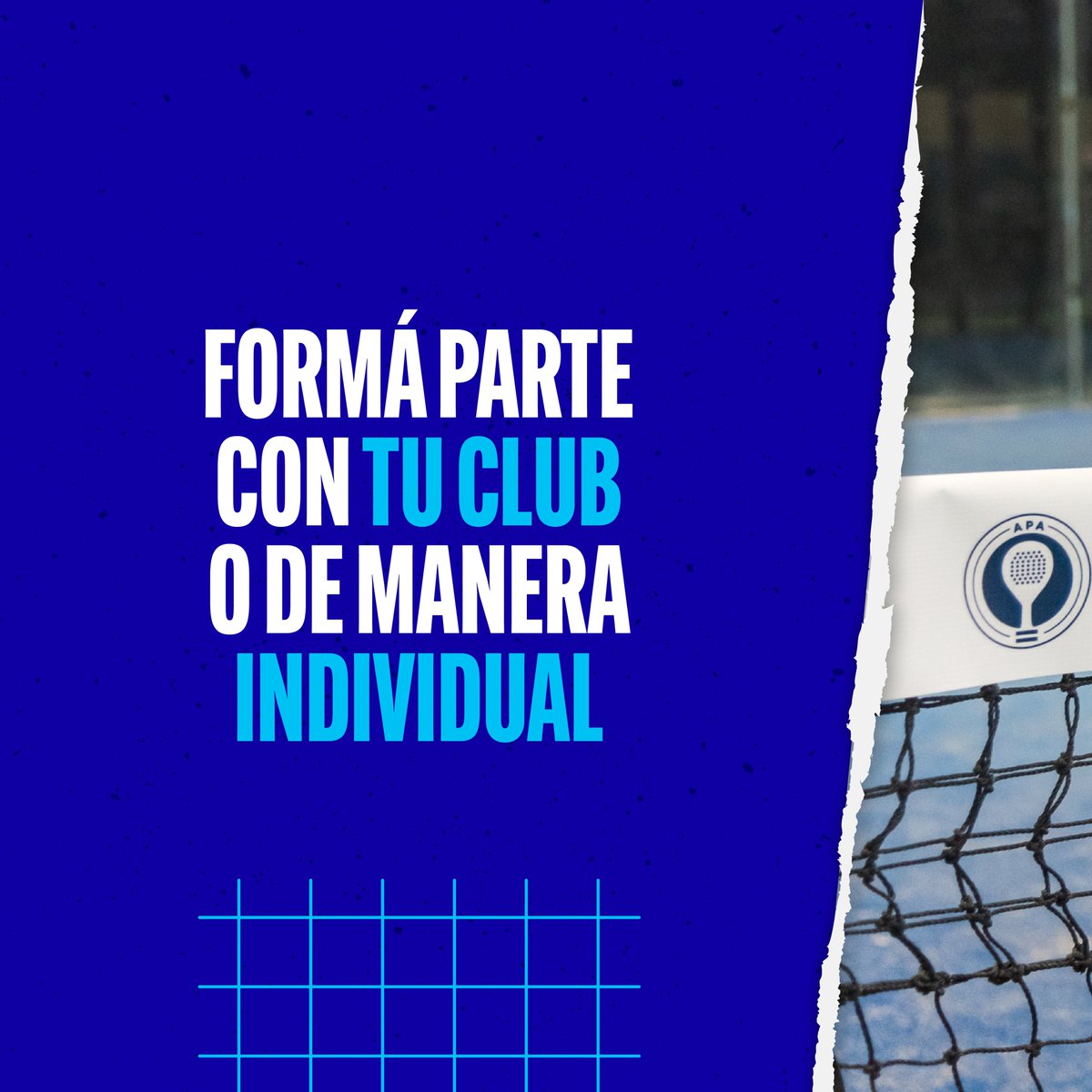 Padel_APA's tweet photo. Mirá todas las opciones que tenemos para que seas parte de APA 🙌🏽

Asociación Padel Argentino: Desde 1988, TU asociación 🇦🇷

#padel #apapadel #fippadel #worldpadel #apaesoficial https://t.co/qKnZ4by3rh