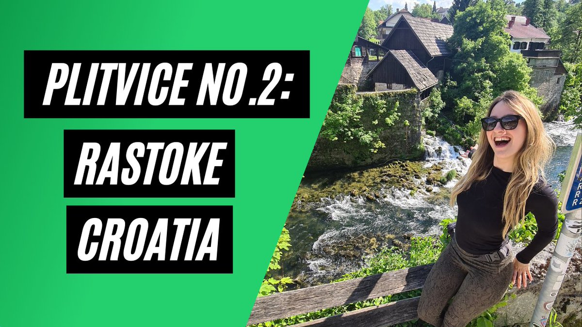 Rastoke Croatia - hidden gem in Croatia youtu.be/qgC50e5492w via <a href="/YouTube/">YouTube</a> 

#croatia #nature #vlog #nationalpark #travel