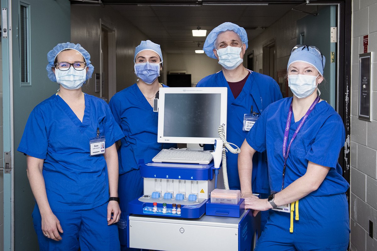 KingstonHSC's tweet photo. Happy #NationalPerfusionWeek to the #myKHSC perfusionists who manage cardiopulmonary (heart and lungs) bypass for around 650 heart surgery patients from across southeastern Ontario. Thank you for all you do to advance cardiac care for patients and families.

#YGK #healthcare https://t.co/XeEqv2pCu2