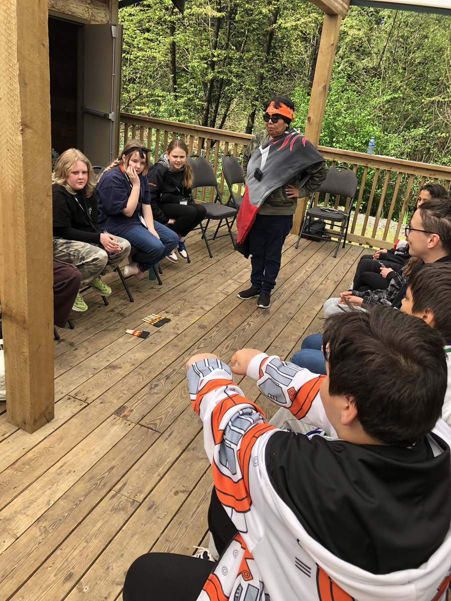 Ignite for Grade 6 students happens because of the amazing support of staff, Elders, student leaders, and knowledge carriers #bced