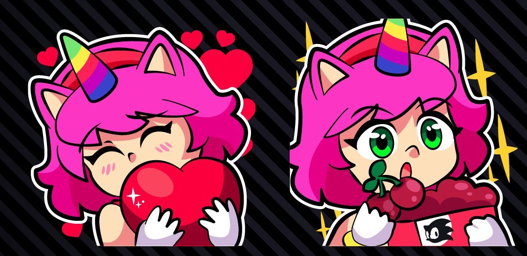 ShadowKniche's tweet photo. @HeyShika Aquí mi recomendación @HeyShika , 

👉 @lolo_aburto 🎨 #Emotes #Twitch 

Algunos de los emotes que me ha realizado: https://t.co/T8zQElWe2k