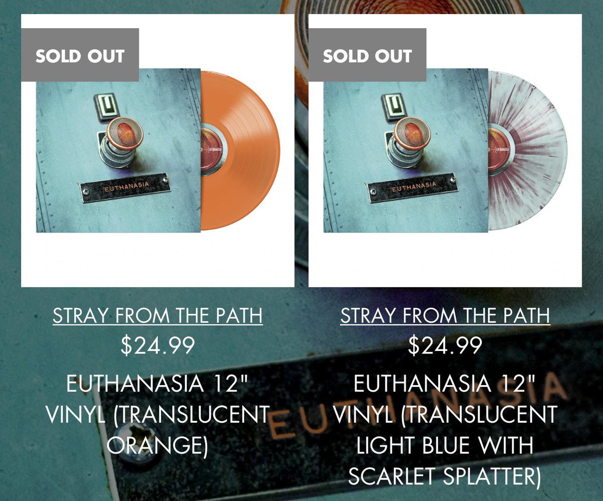 strayfromdapath's tweet photo. US vinyl is sold out 😮‍💨 thanks y’all https://t.co/AIgLqRiLG5