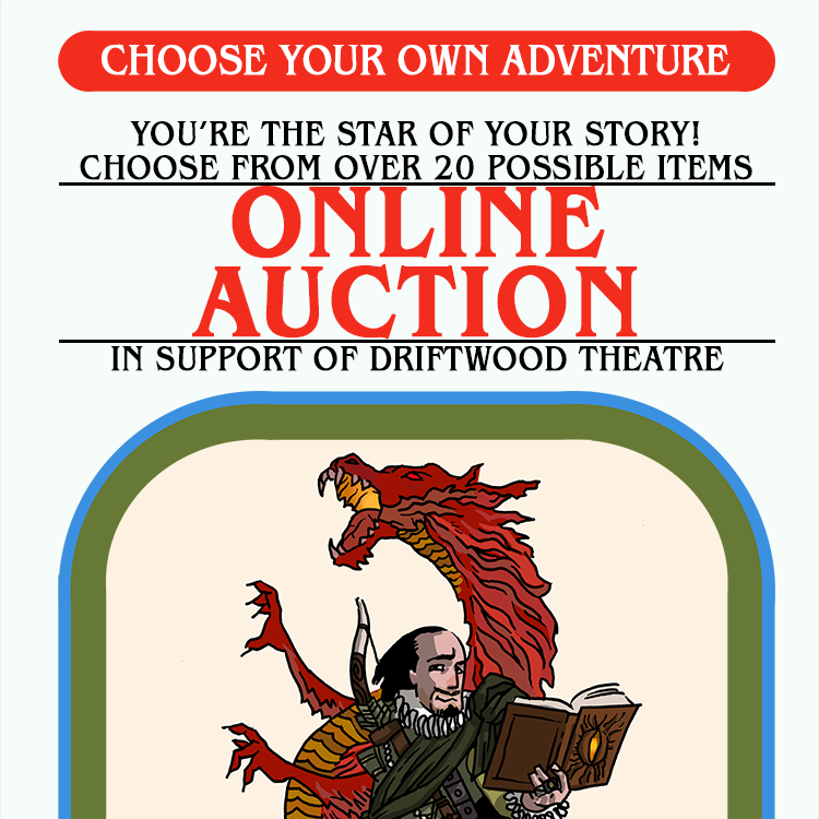DriftwoodTheatr's tweet photo. TOMORROW, we're launching our 2022 Online Auction! We have prizes from across #Ontario! Choose your own adventure this summer and explore Ontario again! 

Check back with us on Monday for more! https://t.co/PLYtB97aDt #driftwoodtheatre #driftwood #shakespeareDND https://t.co/pM3FPS1wOQ