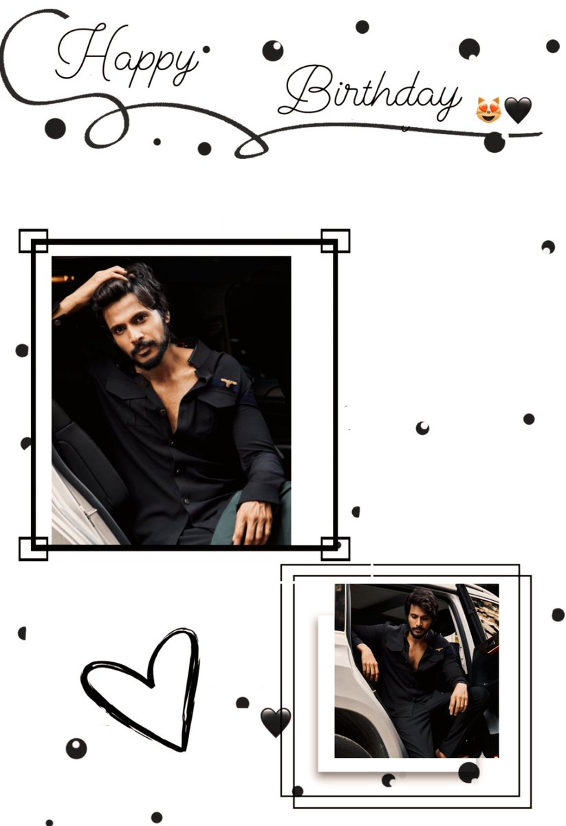 AnnuuJa_'s tweet photo. You are my Chocolate🖤💗😘😘🤩🤗....
You are cool in your Own Style and 
May continue  the Stylish bunch of characters still more my Boy💗
 more love my Sunshine🥳🖤🖤🖤🖤🖤🖤
#SundeepKishan  @sundeepkishan #HappyBirthdaySundeepKishan #HBDSundeepKishan https://t.co/3K1e9jibwX