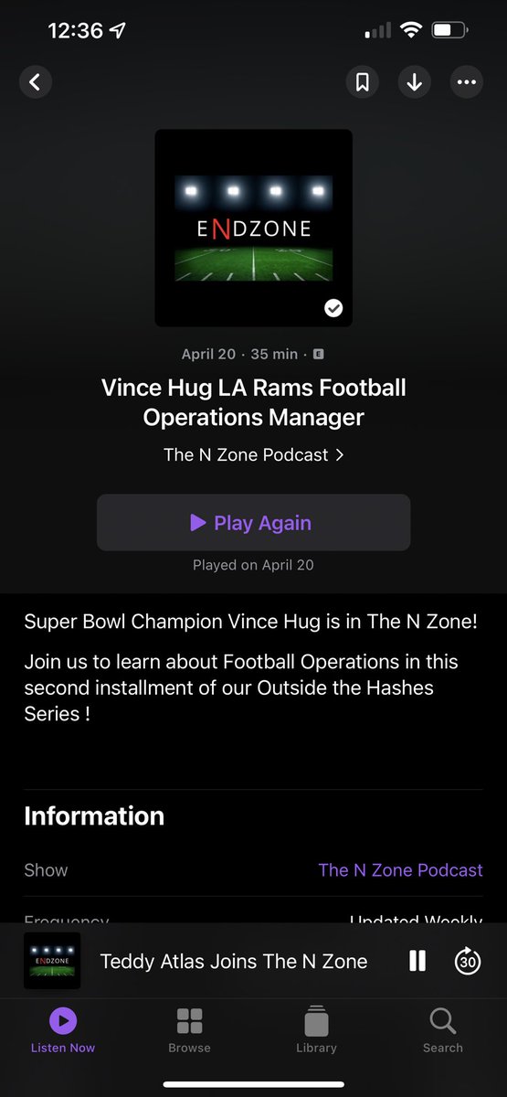 NZonePodcast1's tweet photo. Super bowl champ Vince Hug joins the N Zone https://t.co/b5J4v06JzL https://t.co/1GsA1cvf6y