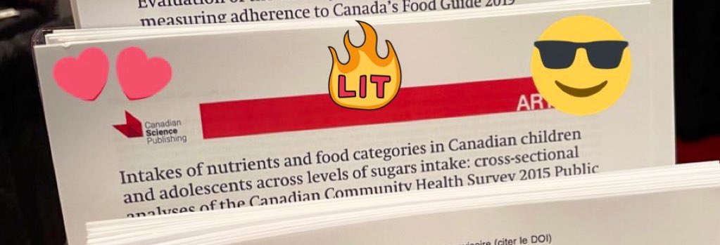 Thanks #APNMjournal for featuring our paper 😎 at the #CNS22CONF <a href="/cdnsciencepub/">Canadian Science Publishing</a> <a href="/CdnSugarNutr/">Canadian Sugar Institute Nutrition Info Centre</a>
