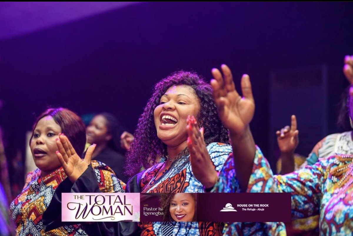 HOTRREFUGE's tweet photo. Lord God, The Refuge Women proclaim your praise, singing;
🎵Ewa ba mi rababa f’Oba ogo
Oba Terere
Kari Aiye
O’lore O’lore
O’lore O’lore
Jesu O’lore o
O’lore🎵
#Reset2022
#HOTRRefuge
#HOTRService
#TotalWoman
#Woman2Woman https://t.co/l3Yr10o6Ba