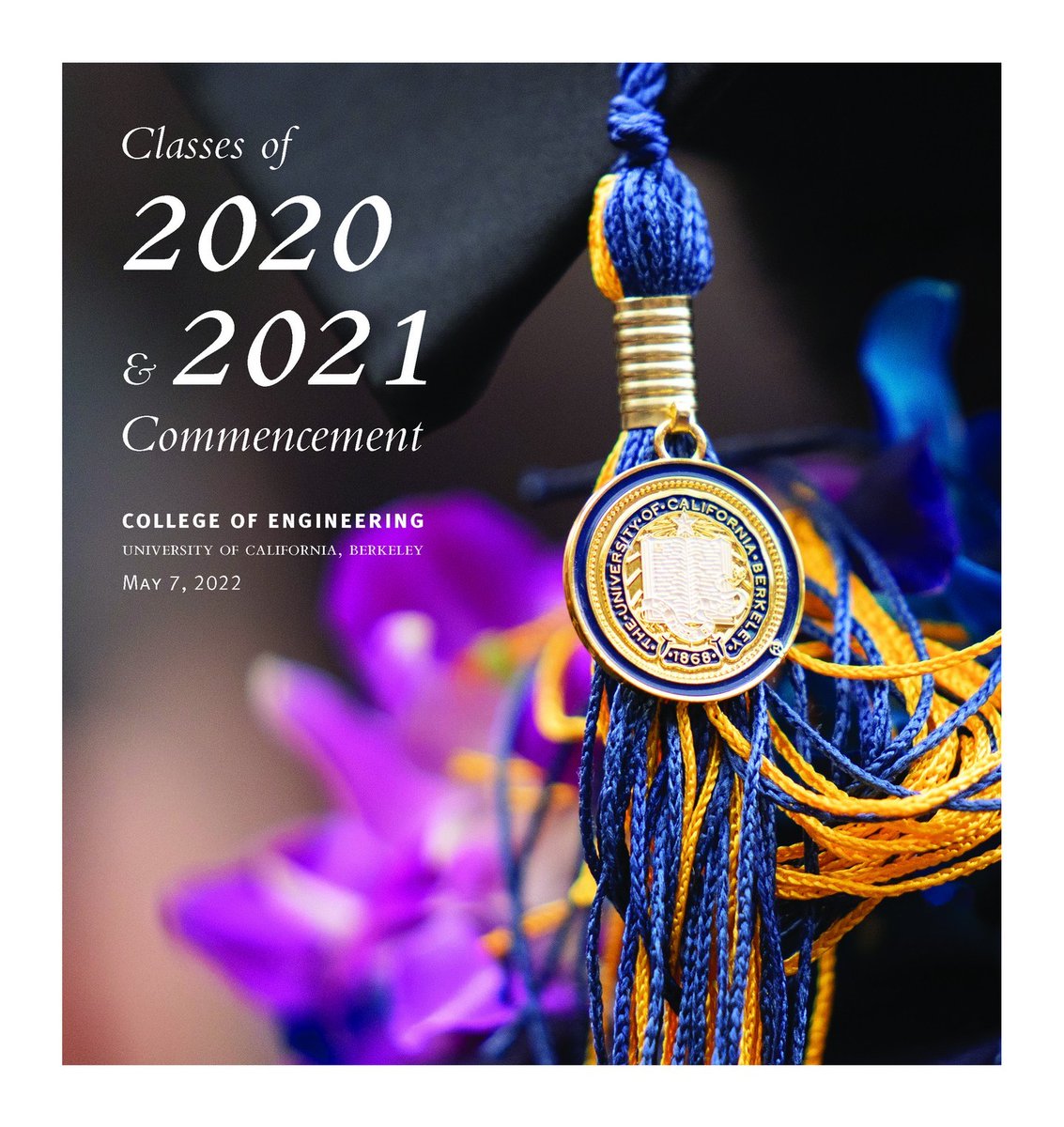 Cal_Engineer's tweet photo. Excited for our in-person commencement ceremony for the Classes of 2020 & 2021 tomorrow, May 7, 9am. To watch our grads walk the stage, check out the livestream: https://t.co/g6s4XwWVgv.
#BEGrad #BerkeleyEngineering https://t.co/dQ7IIIkoJz