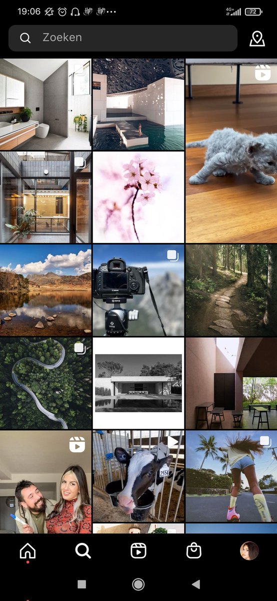 LunaVoce's tweet photo. @instagram yesterday you suddenly made a different explore page: it was amazing. Please leave it like that. It gave an immediate feeling of calm and happiness. https://t.co/bMwVio1L8o