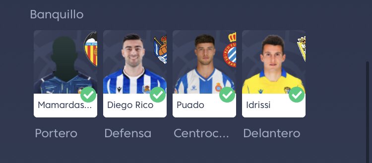 🤩 Mi 11 Jornada 3️⃣5️⃣ #LFMSrMinguez 🏆 <a href="/FantasyLaLiga/">Fantasy LALIGA</a> 💪🏼 Patrocinado por <a href="/DeporteParaiso/">Paraiso del Deporte</a> 

Suerte cracks 🍀🤩 ya queda poco <a href="/ra_plo/">Ramón 🍍</a> <a href="/DLCDLC5/">DLC DLC</a> <a href="/julianCHross/">Julian Ross</a> @josmiz2 <a href="/Anhaksunamum/">Anhaksunamum</a> <a href="/kingfantasy8/">kingfantasy</a> @ToBaFe 

#LaLigaSeJuegaEnFantasy 🚀