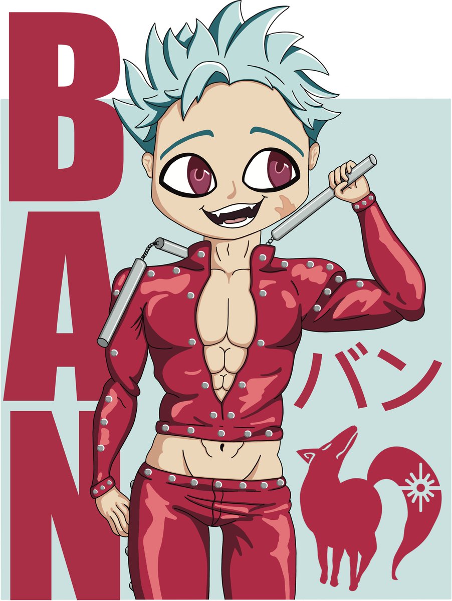 SabartDM's tweet photo. #Ban is the Fox's Sin of Greed of the #SevenDeadlySins 

#NanatsuNoTaizai #anime #AnimeArt #Procreate #artwork #ArtistOnTwitter #Artists #redbubble #teepublic https://t.co/ZX4nwjFcUz