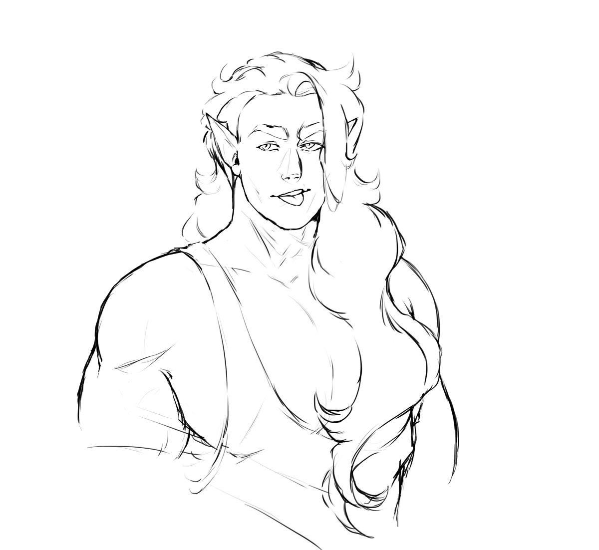 RikBaraArts's tweet photo. trying to make a new oc heres a wip 🙌
gonr make some hot sexy art of him when he is done ;3
also feel free to come with name suggestions :P
#oc #sketch #bara #barasketch https://t.co/4TaMAOzQ4U