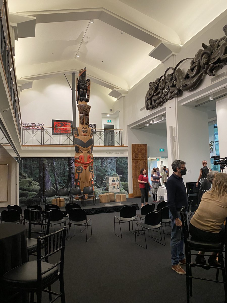 svlebourdais's tweet photo. Sharing the power of #Secwepemclaw at Osgoode Law’s “Conflicting Authorities” panel at beautiful Bill Reid Gallery. Honoured and blessed to stand up the knowledge of our Ancestors. https://t.co/Jbqw9z4QB6