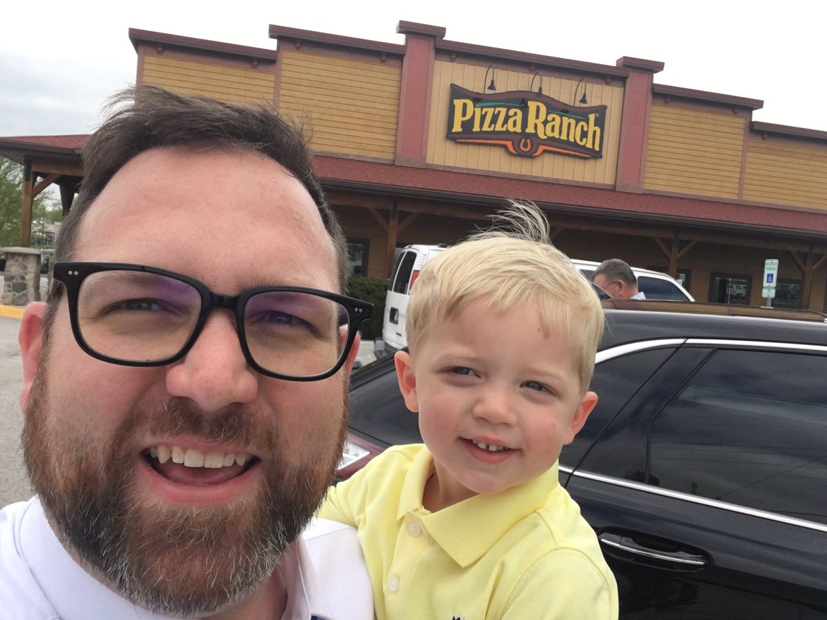 JohnRBlackmon's tweet photo. More pictures coming, but it was necessary to have a farewell @PizzaRanch lunch! @MBTS @MBTSDoctoral #FortheChurch #ForthePizza https://t.co/UvH8NOUJnz