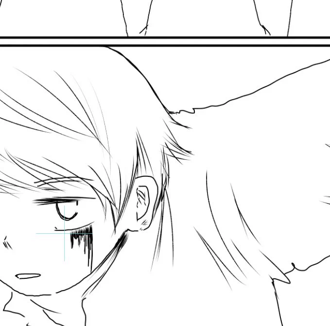 深夜までお付き合いいただきありがとうございました✨✨
めっちゃ興奮してますがゴートゥドリーム!!!
↓ちなみに作業通話しながら描いてた下書きんちょす…急ぐ旅でも無いので線を丁寧に(心持ち)ゆっくり進めマッスル!
おやすみなさい😴 