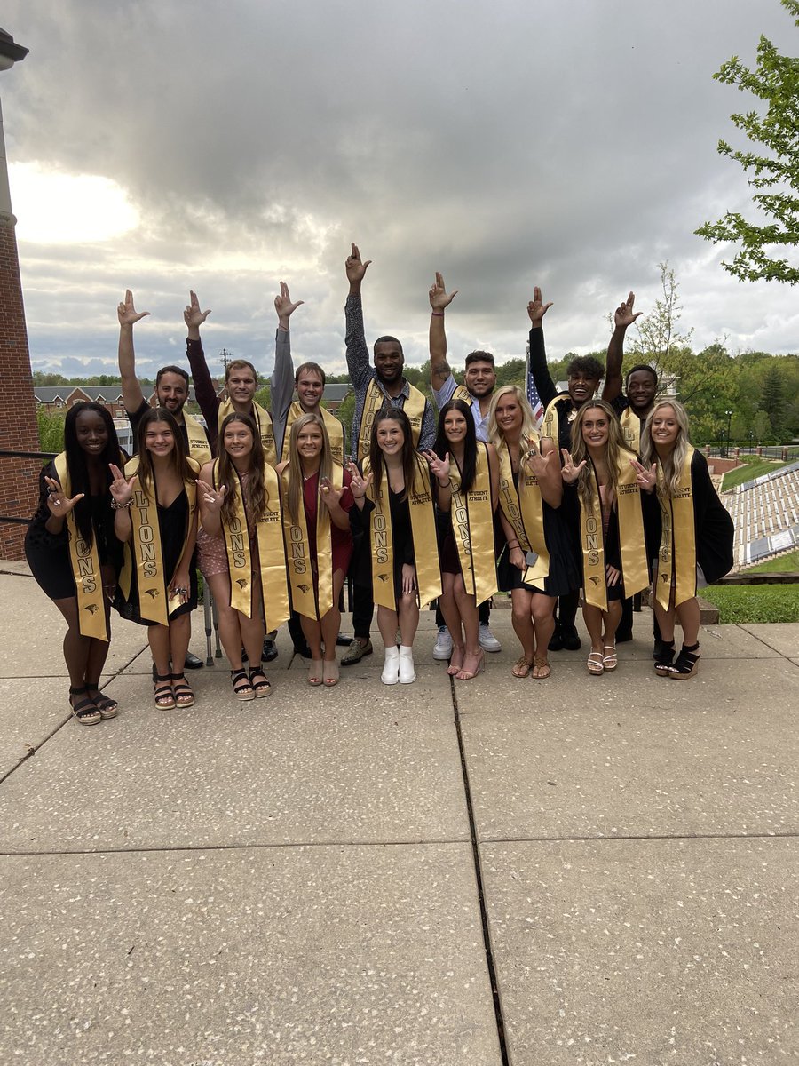 LUallsmarge's tweet photo. Congratulations to our 2022 seniors as they walk across the stage this weekend and receive their Diploma!   We are so proud of you!  L’s up for the wood…… 
#heartofalion 🖤💛🦁 https://t.co/R4IyN2gOZ9