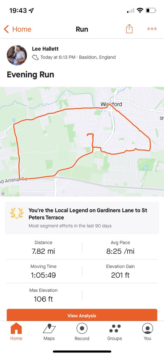 LeeHallett93's tweet image. It’s been a struggle this week, Sundays stag do at Newmarket with the boys doesn’t mix with marathon training very well!! Got to keep going! Keep raising and run through the pain!! #running #londonmarathon  #donate #charity #SeeAbility @ lnkd.in/diJW4RQz