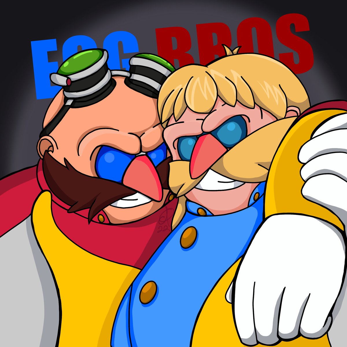 Egg Bros #steveeggman #morpho #sonicboom #eggmanboom #sonicboomfanart #morphosteveeggman #eggmansbrother #eggmanfanart #eggman  #dreggman #drrobotnik #eggmanrobotnik #teameggman #fanart #sega #segafanart #drawing #art #digitalart