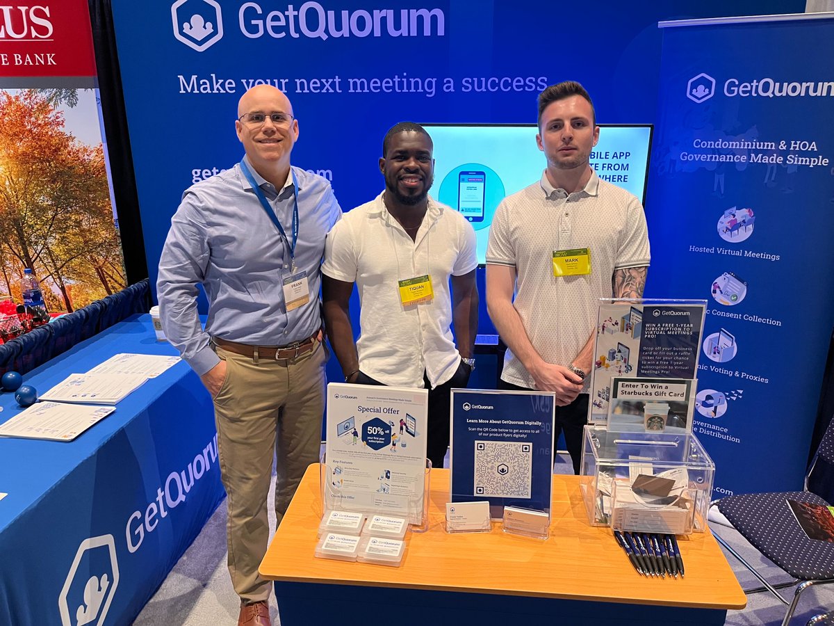 getquorumapp's tweet photo. Day 2 at the 2022 @CAIsocial Annual Conference:
Check out booth 106 for some of our exclusive offers and our extensive line of solutions today!
P.S. we are also running a giveaway 🎁
#Expo #WeAreCAI #CommunityNow https://t.co/E3oLDhyAy2