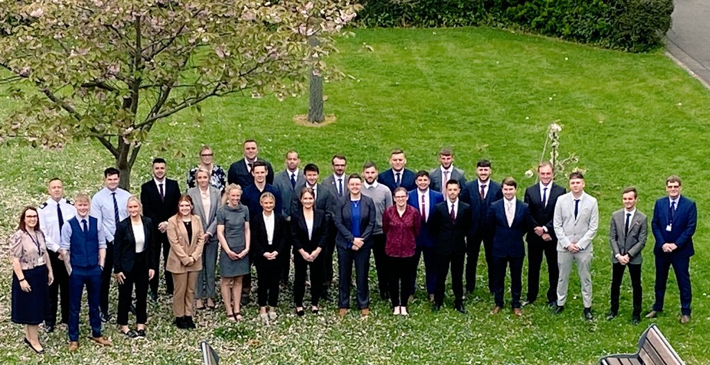 This week we welcomed 27 new student officers to <a href="/NYorksPolice/">North Yorkshire Police</a> They will now embark on an intensive 21 week initial training course as part of their PCDA <a href="/OUPolicing/">Open University Police Education</a> Well done on getting this far &amp; good luck with your exciting new career!