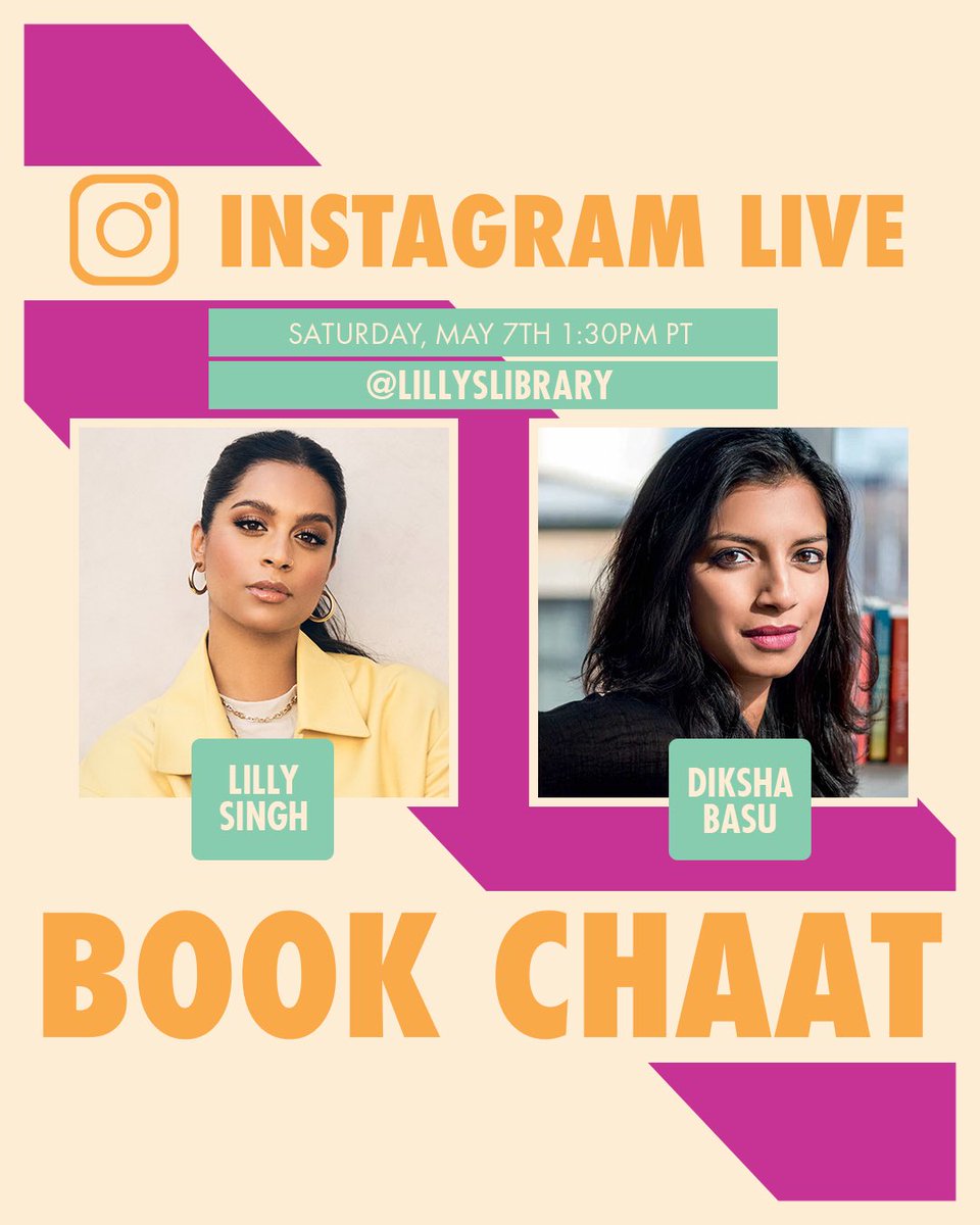 Lilly’s Library (@lillyslibrary) on Twitter photo Catch these two TOMORROW at 1:30pm PST/4:30pm EST for some Book Chaat on Instagram! @lilly and <a href="/dikshabasu/">Diksha Basu</a> reminisce on all the childhood flashbacks The Windfall comedically, yet SO accurately, portrays 👏🏾 Catch these two TOMORROW at 1:30pm PST/4:30pm EST for some Book Chaat on Instagram! @lilly and <a href="/dikshabasu/">Diksha Basu</a> reminisce on all the childhood flashbacks The Windfall comedically, yet SO accurately, portrays 👏🏾