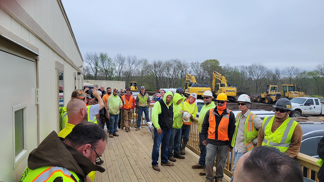 NabholzCorp's tweet photo. Safety is always at the top of our list, and this week even more so as we recognized #ConstructionSafetyWeek. Our teams held safety stand-down meetings at jobsites across the company, touching on important topics focused on keeping our people safe. 
#nabholz #nabholzcorp https://t.co/kPVnohuLzg