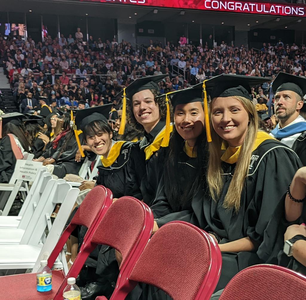 TempleATP's tweet photo. #CONGRATULATIONS to the #TempleDAT #TempleMSAT and #TempleMSK #2022grads π¦π¦ https://t.co/khc0B22NmA