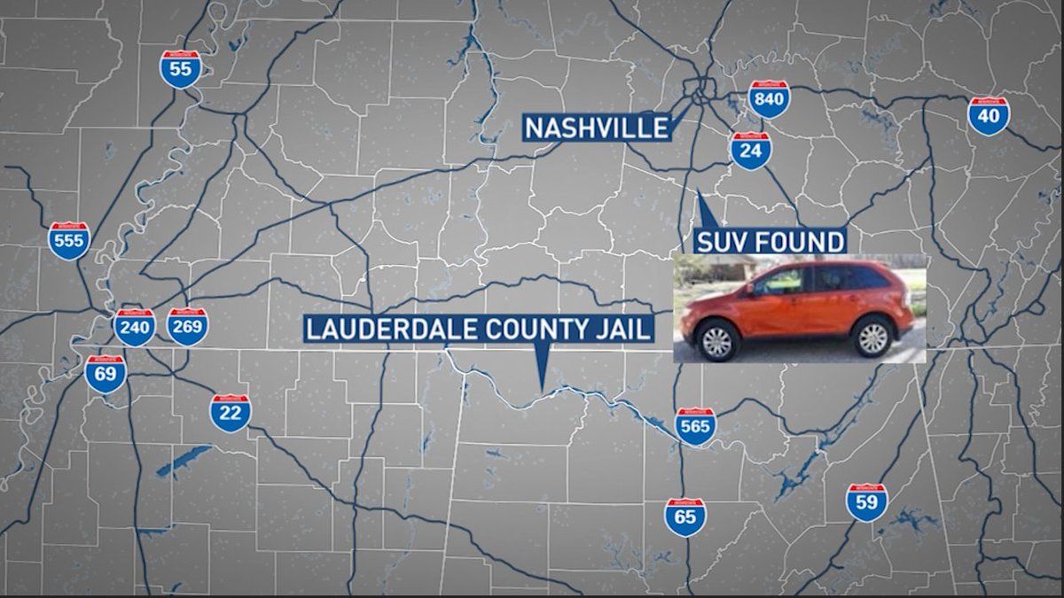 abc3340's tweet photo. Their vehicle was located not far from Nashville.

https://t.co/K9HN3Yutjk https://t.co/lyiONNJcCs