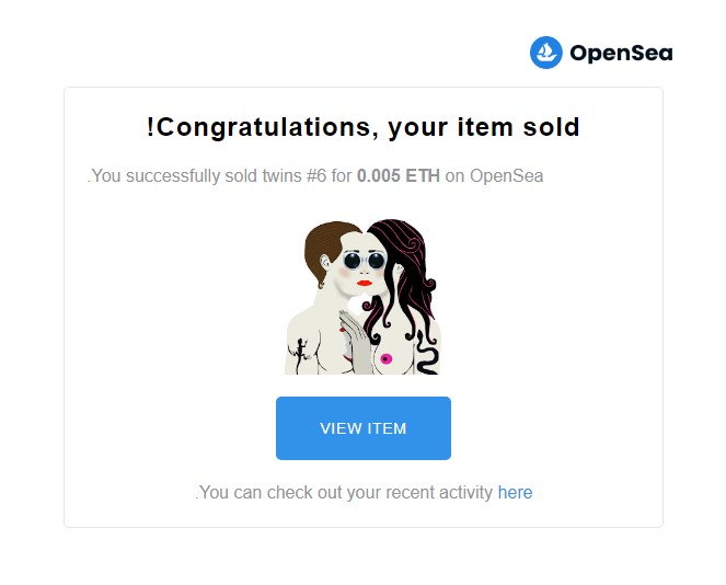 mastani23's tweet photo. ๐ธYour item Sold๐ธ
My favorite was sold.โฅ๏ธ
@Tony_Forest_22
thanks so much my dear friend!
#NFTs #NFTCommunity #nftcollection #nftcollector #dropyournft #NFTfamily #NFTFriends #NFTGiveaway #NFTs #NFTTR #NFTProject https://t.co/ClDcoPmNnL