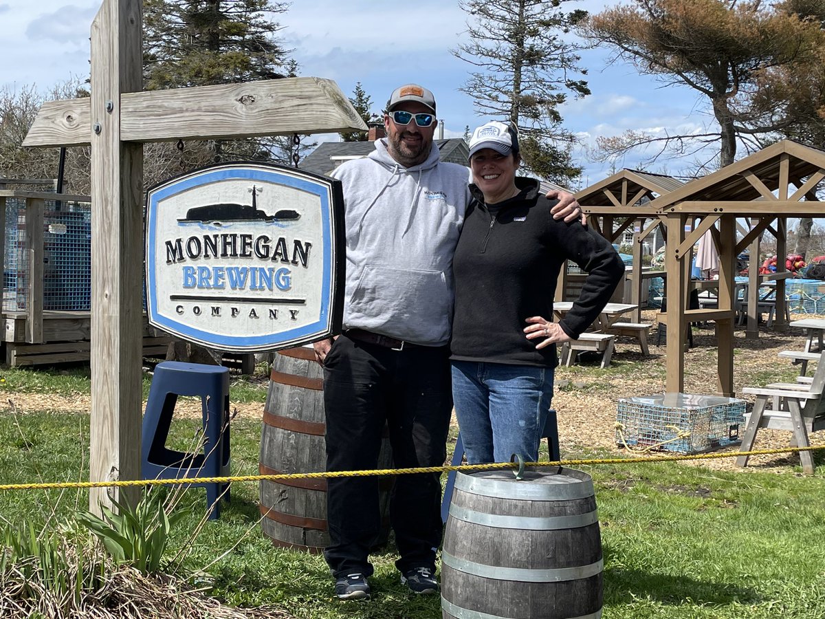 monheganbrewing's tweet photo. 2022 season officially underway- if the sign is up the brewery is open!
Looking forward to friends old and new this summer offshore https://t.co/hkwKVINhxp