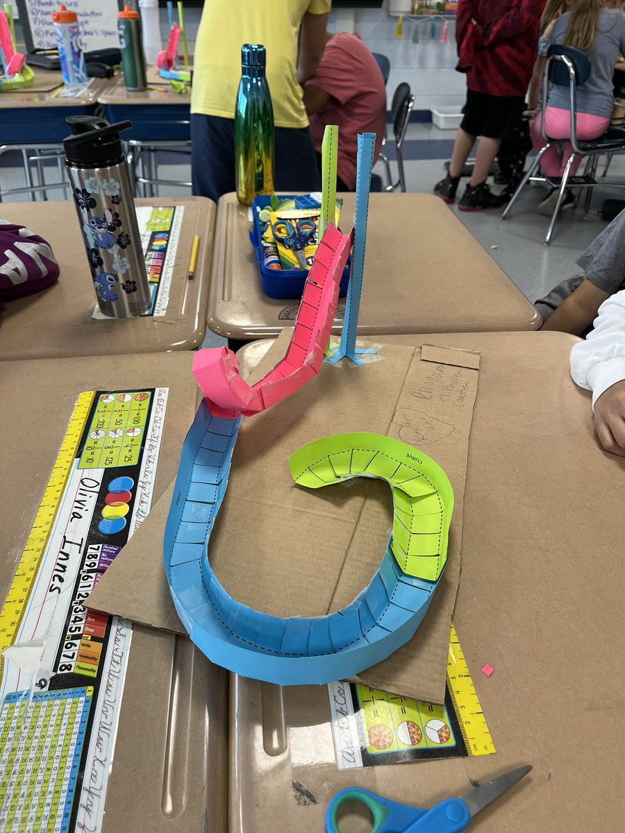 JillKorwan's tweet photo. Applying laws of motion. So impressed with the teamwork and problem solving. Great job everyone. https://t.co/wgHSSMOwjY