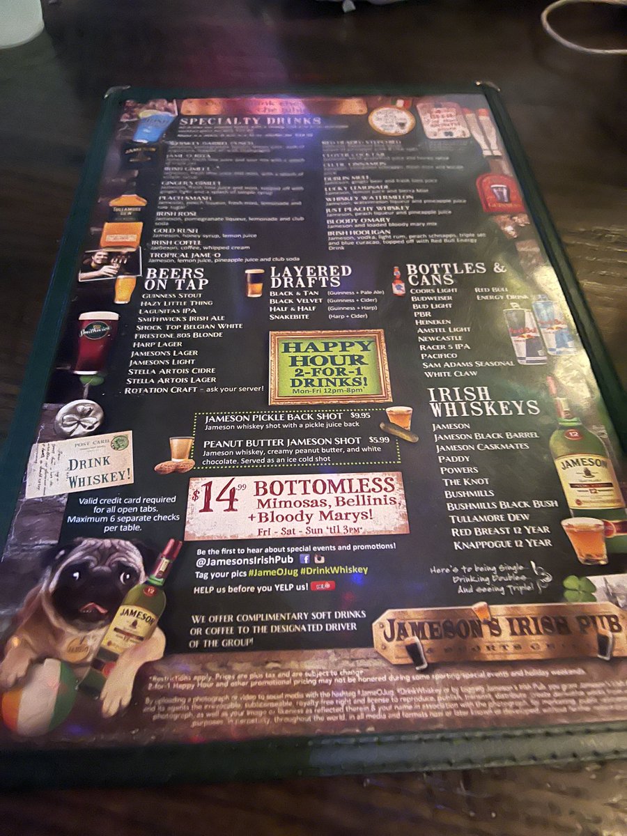 themcglynns's tweet image. You know it’s a plastic paddies pub when their menu has the Ivory Coast 🇨🇮 flag and not the Irish flag 🇮🇪 printed on their menus. Jamesons in Hollywood. 😂😂😂😂 #Irishpub #wrongflag  #Hollywood #jamesons