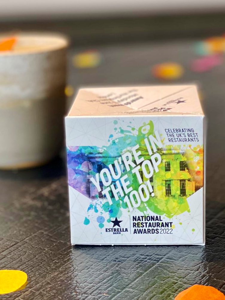 restaurantmyse's tweet photo. We’re in the Top 100! 🥳🥳🥳

Thank you @The_NRAs and to everyone who voted for us. What an honour! 🤩 

Huge congratulations to our team for smashing it once again! 👏👏👏 https://t.co/yp9fawBhd4