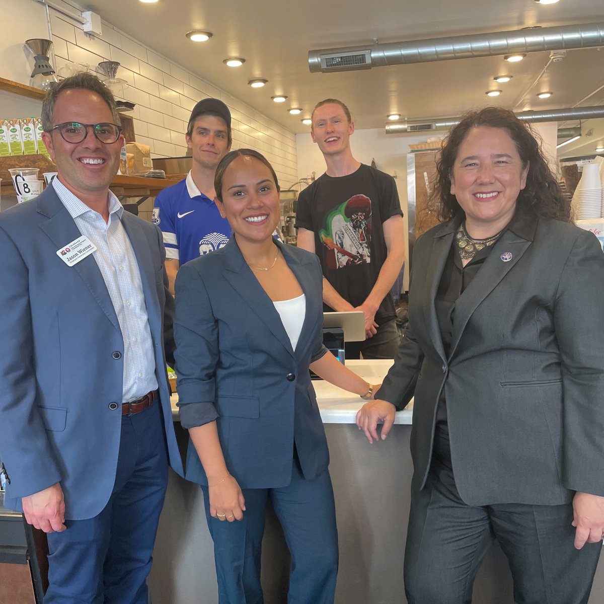 main_st_phoenix's tweet photo. So wonderful to host @SBAIsabel at Griffin Coffee on Tuesday during her tour of Denver. Thank you to you and your staff for all you do for small business owners and entrepreneurs across the country.

And @GovofCO stopped by the afterparty to say hi! 👋 https://t.co/g6tRu37j8i