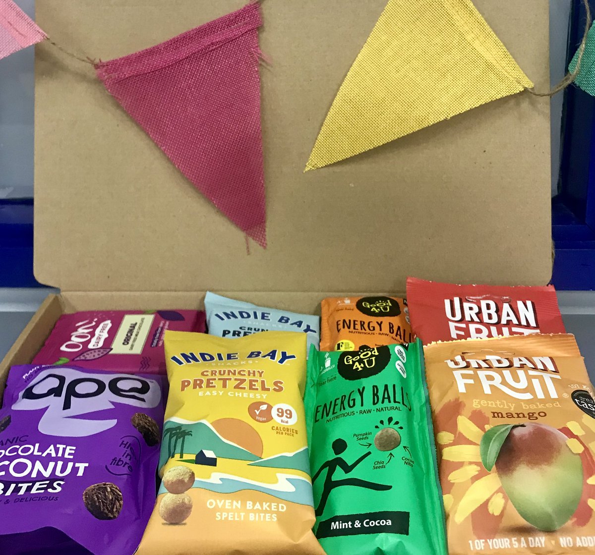 Nutfreemarket's tweet photo. We have launched lots of lovely postal box bundles starting from £8 and only £2.99 postage over on our Facebook page. Ordering is only via FB page only. #nutfreesnacks https://t.co/AEiMxVlUC1