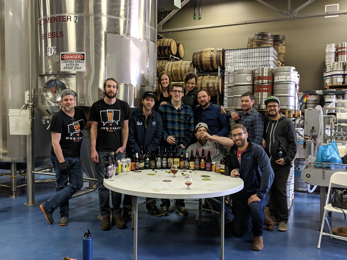 mobcraftbeer's tweet photo. Happy #NationalHomebrewDay! Big shout out to all the brewers out there making our favorite beverage, beer. Without you, this wonderful liquid would not be possible. 🍻
#craftbeer #mobcraft #homebrew https://t.co/FtZcGw6hwM