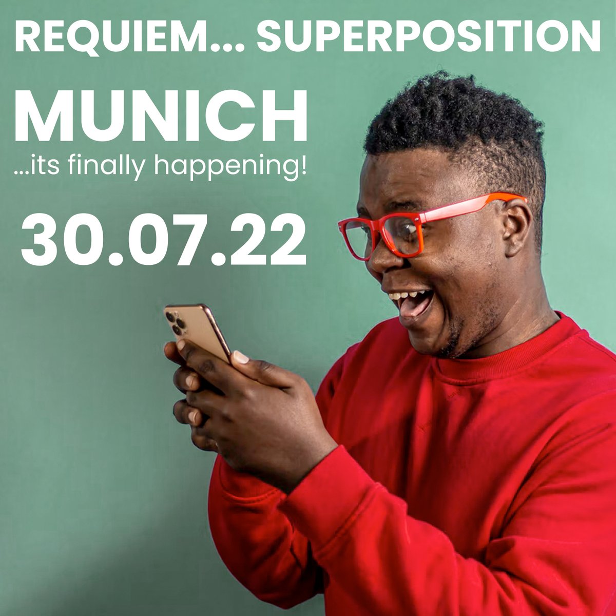 RequiemMunich's tweet photo. .@Ingress just released the new date and name for the Munich anomaly.

30th July 2022 - Superposition

All further information will follow. The anomaly orga was as surprised by this new info as everyone else. https://t.co/1L4b5Kapn9