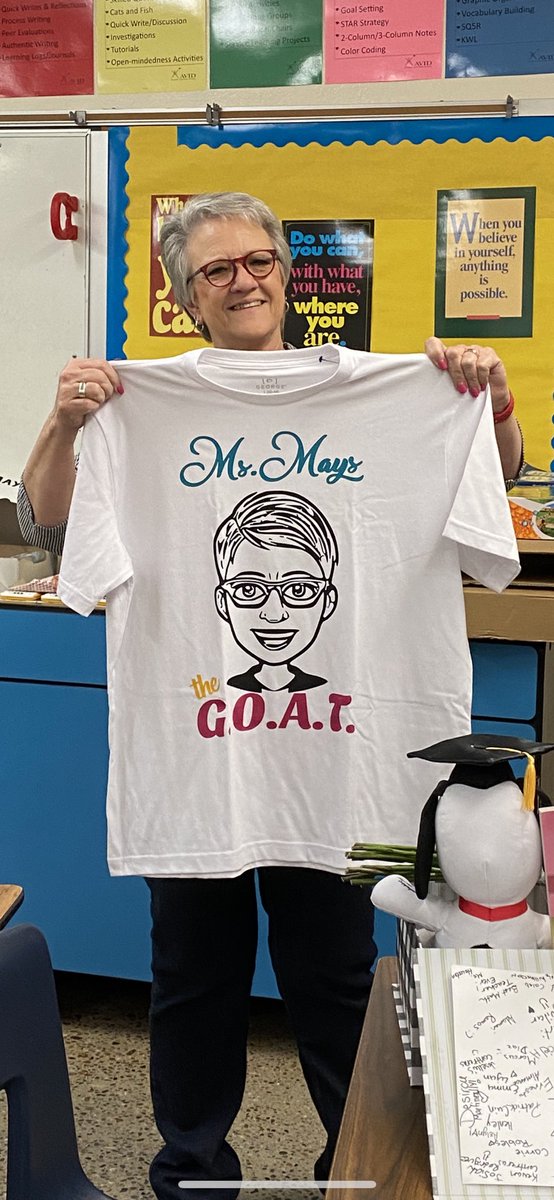 TonyaHouston70's tweet photo. Her students honored our GOAT - best Algebra teacher in ECISD probably Texas!!!!  @MaribelAranda12 @ECISDmath @EctorCountyISD @CrockettColts https://t.co/M7ZoVtpOVT