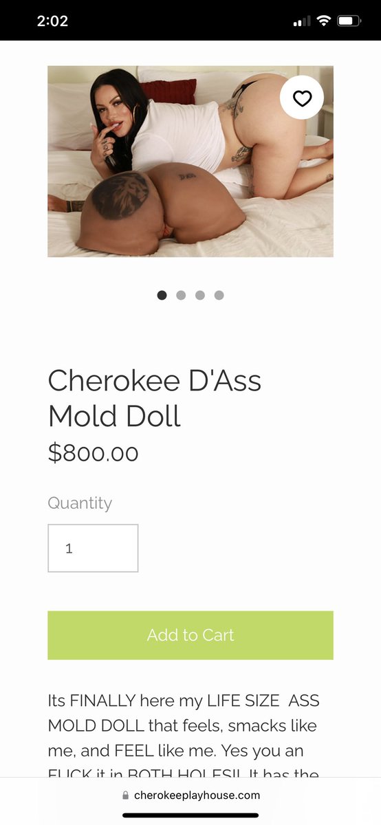Cherokee Ass Mold Doll and use code ILOVEDASS$$$ or any other product over  25.00 https://t.co/x7Da9kCVe8