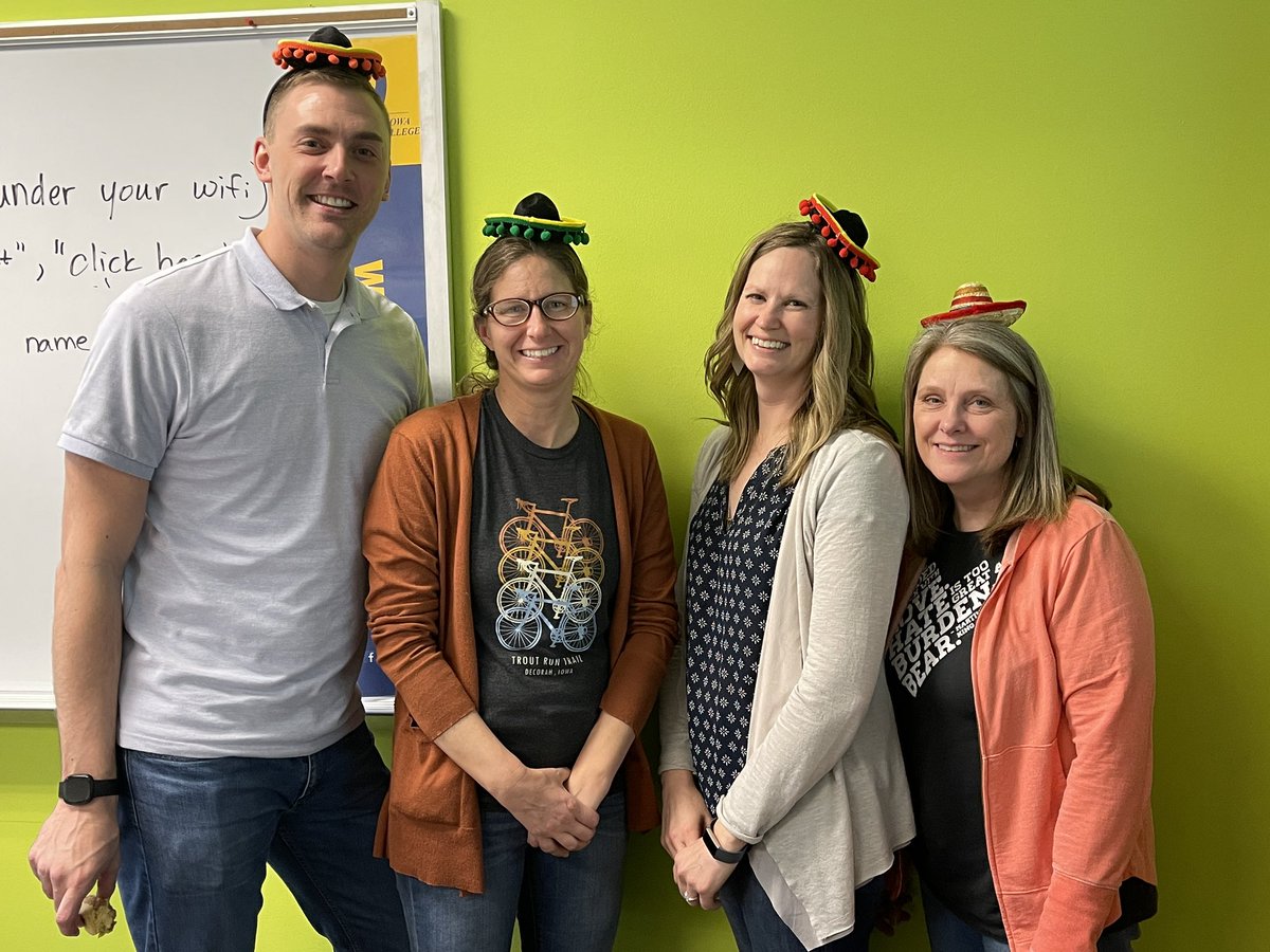 Want to have some fun while learning and reflecting with instructional coach colleagues on Cinco de Mayo?  Throw in some party favors and take some pics! <a href="/DavidVoves/">David Voves</a> <a href="/MichelleHoy2/">Michelle Hoy</a> (sorry I did not get everyone) <a href="/hillersj22/">Jessica H</a>
