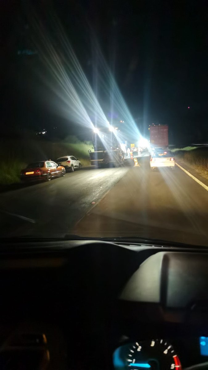 TrafficSA's tweet photo. KZN - N3 East: One lane open towards Ashburton #N3Upgrade https://t.co/BDK9nxPK9X