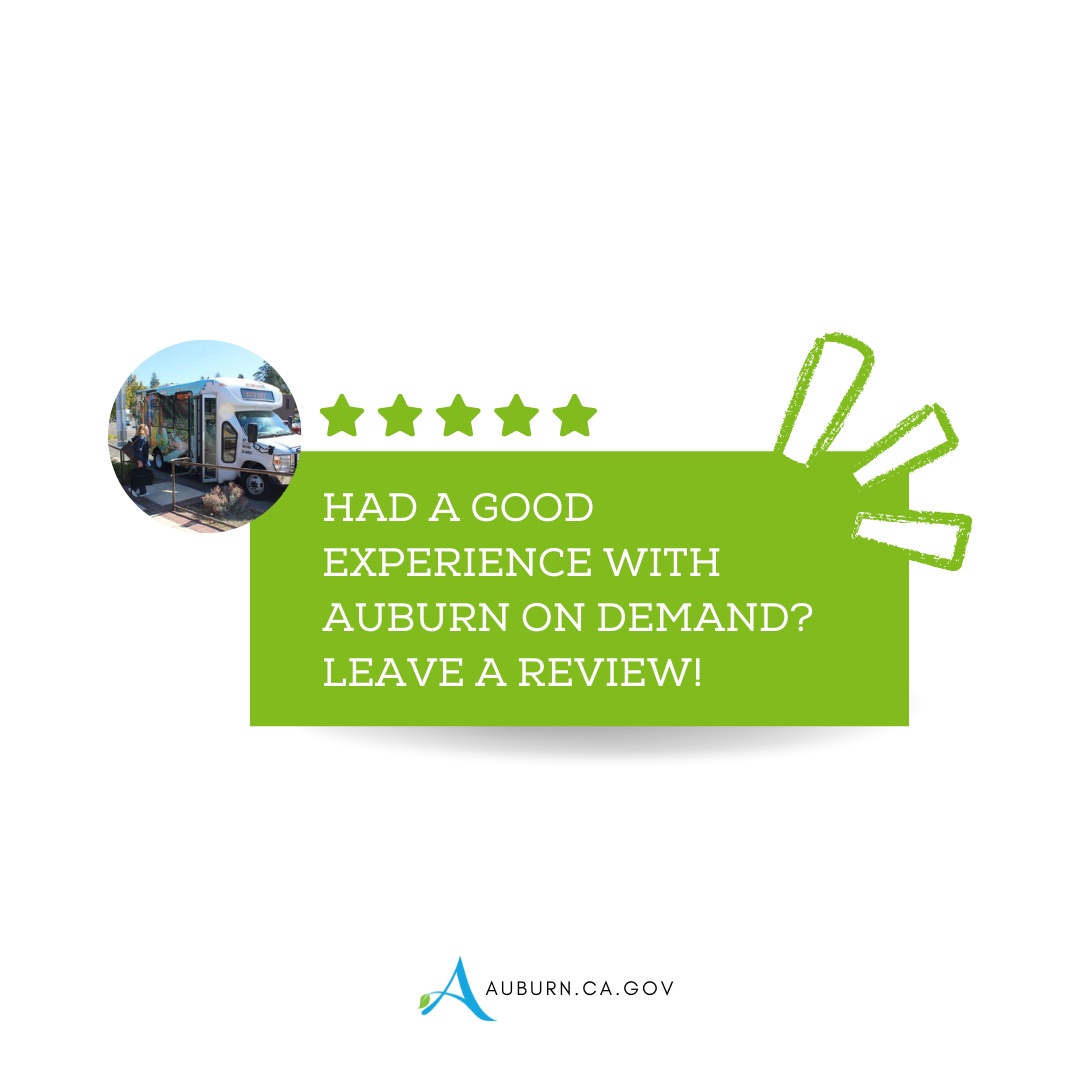 If you've had a good experience with our ride share service, we would love to hear all about it! ⭐️