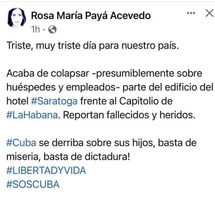 Siempre hay gente miserable, oportunista, inhumana. De esa crápula se nutre la contrarrevolución anticubana. #Cuba