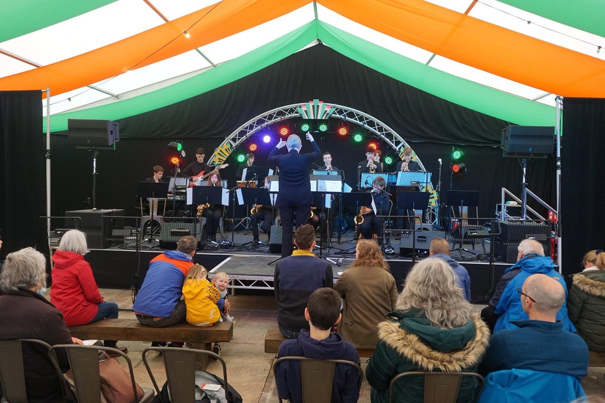 SVSMusicDept's tweet photo. Great to share that @cheltfestivals #CheltJazzFest last weekend featured past SVS student @GaffneyMaisie on fine singing form &amp; a current Year 9 SVS drummer driving and energising @glos_music youth jazz ensemble GYJA. #LiveMusic #Culture #MusicMaking https://t.co/gMYkEzNpBd