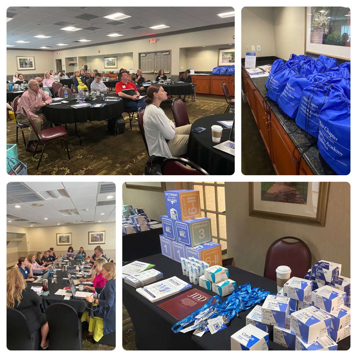 OHPediatricians's tweet photo. Thank you to all our presenters, leadership, attendees, & staff for a great Spring Meeting! It was amazing to be able to meet safely in-person again to educate, network, & discuss the important topics affecting Ohio’s pediatricians & children! #OhioAAPSpringMeeting https://t.co/PLqaBJJEwF